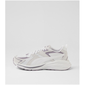 Puma 395295 Hypnotic Ls W Pm Silver White Pale Plum Smooth Silver White Pale Plum Sneakers Womens Shoes Casual Casual Sneakers