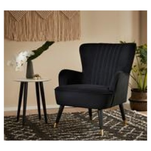 Queenie Armchair Black