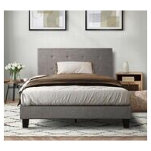 Quiton King Single Bed Grey