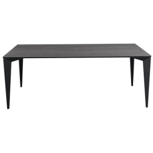Raimon Furniture Alessia Large Modern Rectangular Kitchen Dining Table Ceramic 240cm Metal Frame - Florence