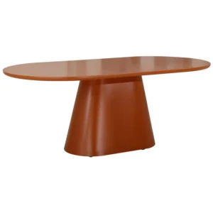 Raimon Furniture Kylen Modern Rectangular Wooden Kitchen Dining Table 200cm Citrus
