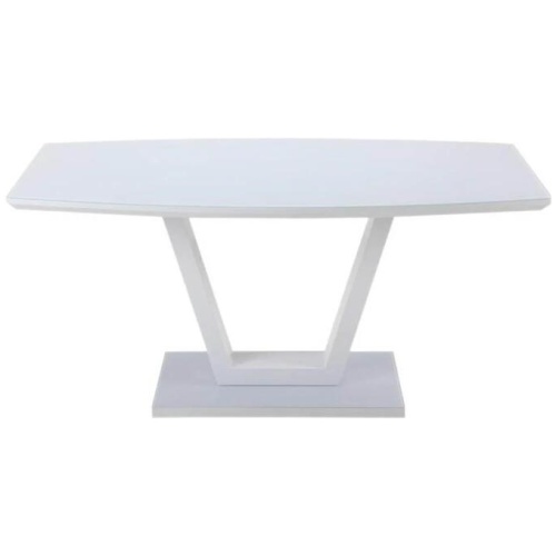Raimon Furniture Moskov Rectangular Kitchen Dining Table 160cm - White