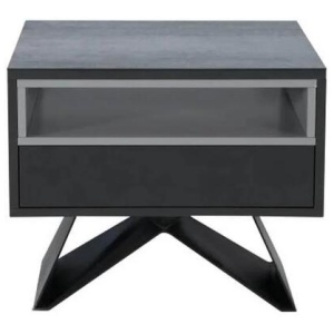 Raimon Furniture Vertia Square Side Table - Shadow Grey