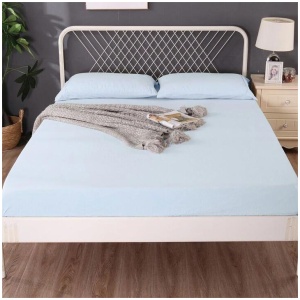 Ramesses 1000TC Linen Bamboo Fitted Sheet Combo Set Plein Air Queen