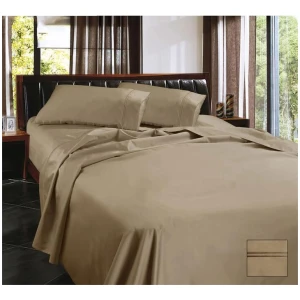 Ramesses 1450TC Egyptian Cotton Sateen Sheet Set Linen King