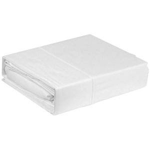 Ramesses 400TC Bamboo/Cotton Sheet Set White QUEEN