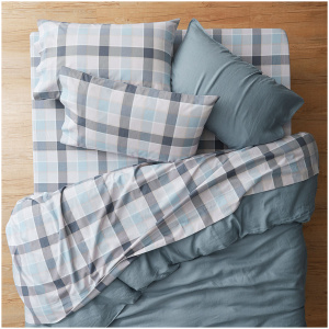 Ramone Flannelette Sheet Set - Single