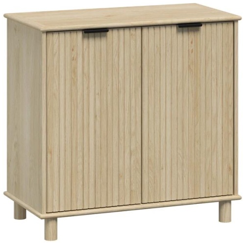 Randy Swedish Sideboard Storage Cabinet Cupboard 2-Doors Oak