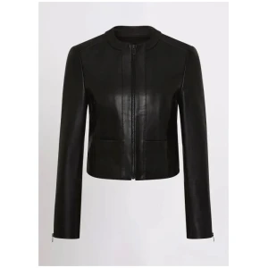 Rebecca Leather Biker Jacket