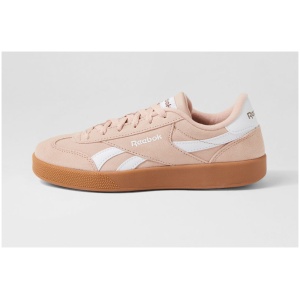 Reebok Smash Edge W Rz Pink White Gum Smooth Pink White Gum Sneakers Womens Shoes Casual Casual Sneakers