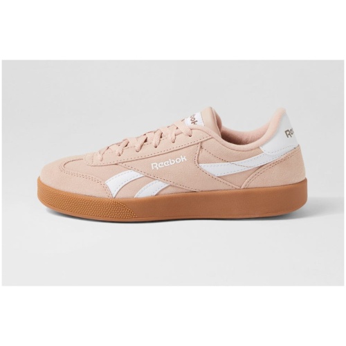 Reebok Smash Edge W Rz Pink White Gum Smooth Pink White Gum Sneakers Womens Shoes Casual Casual Sneakers