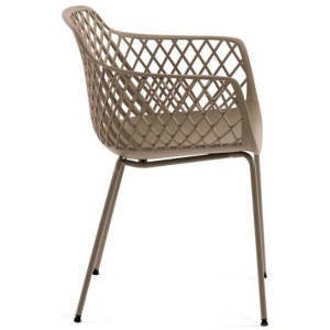Reese Dining Chair - Beige by Interior Secrets - AfterPay Available