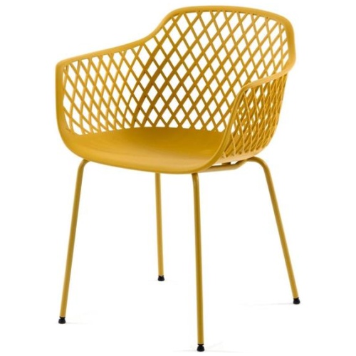 Reese Dining Chair - Yellow by Interior Secrets - AfterPay Available