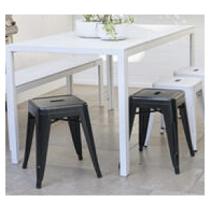 Replica Tolix 2.0 Matte Bar Stool Small Black