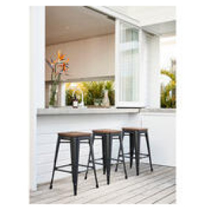 Replica Tolix Bar Stool Brown
