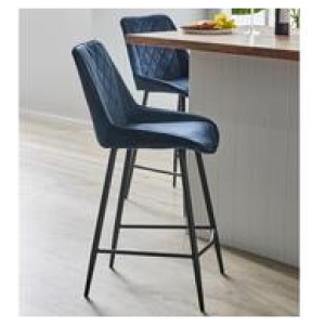 Reyna Bar Stool Blue