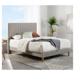 Riscas Queen Bed Grey