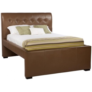 Rome custom upholstered bed frame