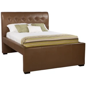 Rome custom upholstered bed frame