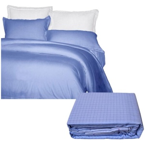 Rose Garden Checkered Lilac Quilt Cover Set King