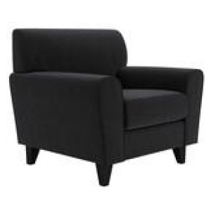 Ruby Armchair Black 1 Seater