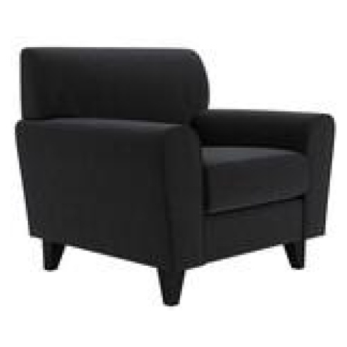 Ruby Armchair Black 1 Seater