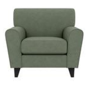 Ruby Armchair Green 1 Seater