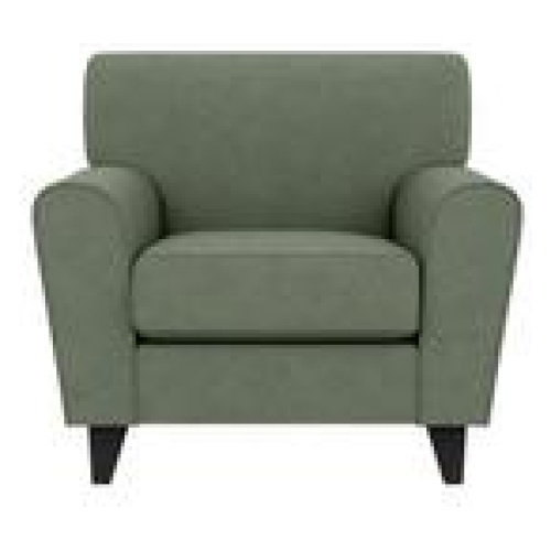 Ruby Armchair Green 1 Seater
