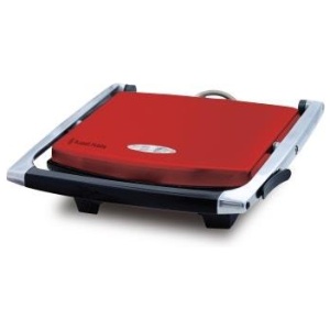 Russell Hobbs 4-Slice Sandwich Press - Ruby Red