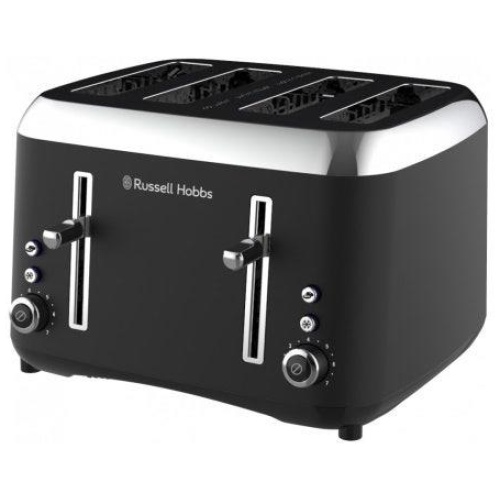 Russell Hobbs Addison 4 Slice Toaster - Matte Black