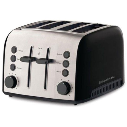 Russell Hobbs Brooklyn 4 Slice Toaster - Black