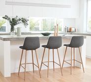 Samba Bar Stool Grey