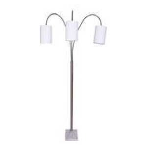 Sarantino 3 Light Floor Lamp White