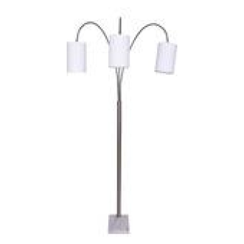 Sarantino 3 Light Floor Lamp White