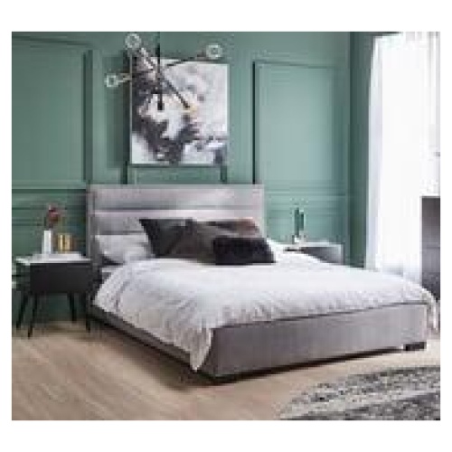 Saville King Bed Frame Grey