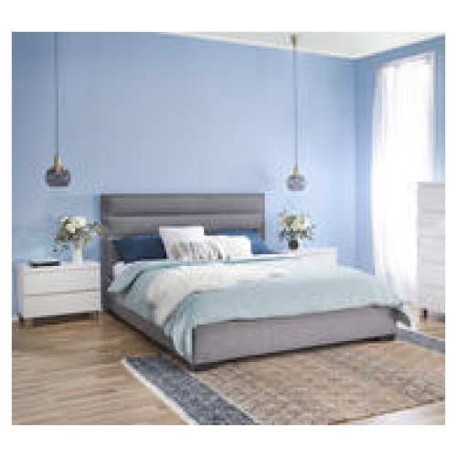 Saville Queen Bed Frame Grey