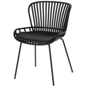 Senona Outdoor Dining Chair - Black by Interior Secrets - AfterPay Available
