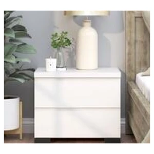 Senora Bedside Table White