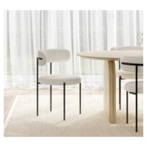 Set Of 2 Bibby Dining Chairs Neutral