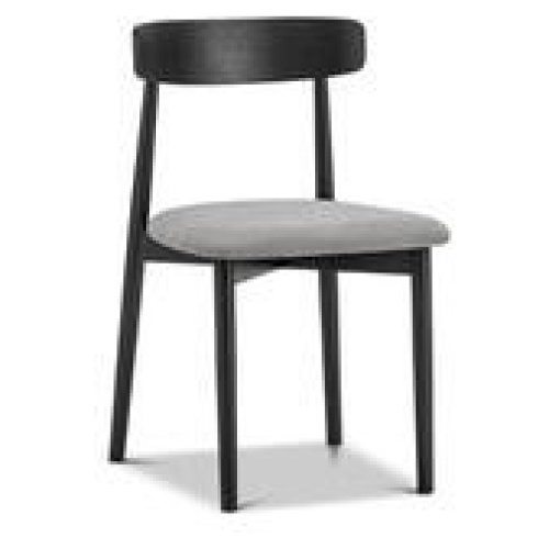 Set Of 2 Finn Dining Chairs Black