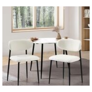 Set Of 2 Freda Dining Chairs Black