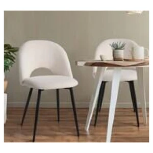 Set Of 2 Janica Dining Chairs White
