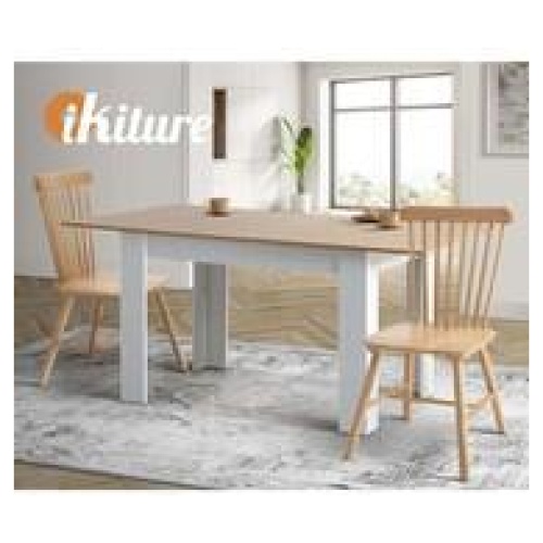 Set Of 2 Knight Dining Chairs Neutral