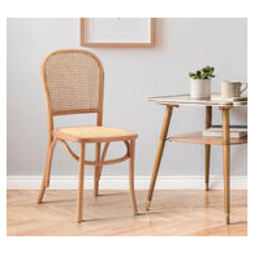 Set Of 4 Luca Dining Chairs Neutral