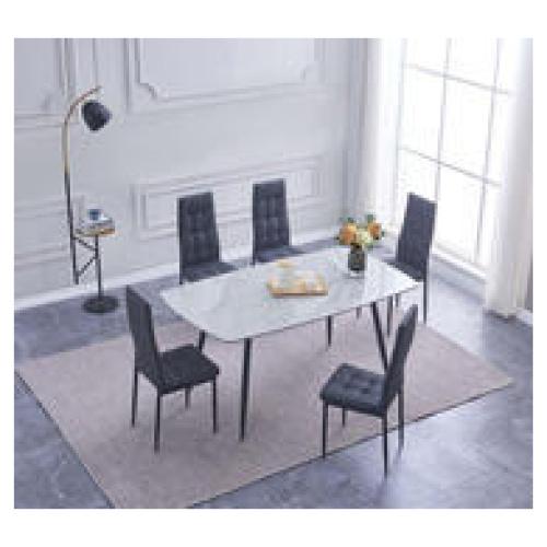 Set Of 6 Adalee Dining Chair Black