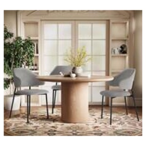 Set Of 6 Gene Dining Chairs Black