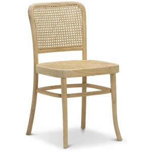 Set of 2 - Zara Teak Wood Cane Dining Chair - Natural by Interior Secrets - AfterPay Available