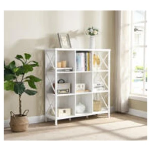 Seyfreid 9 Cube Bookshelf White