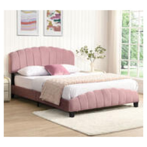 Shella Queen Bed Pink