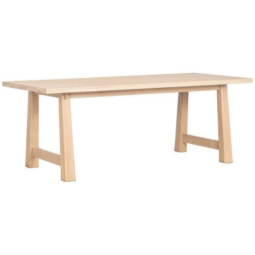 Sherine 200cm Oak Dining Table, Natural